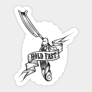 Cut Throat Razor Sticker